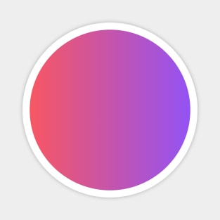 Pink Purple Gradient Magnet